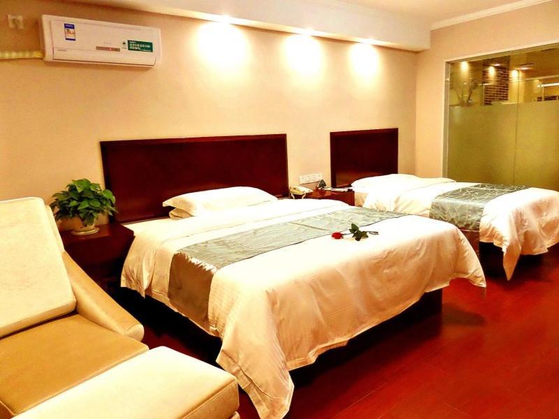 Greentree Inn Jiangxi Jindezhen People Square Jindin Business Hotel Jingdezhen Esterno foto
