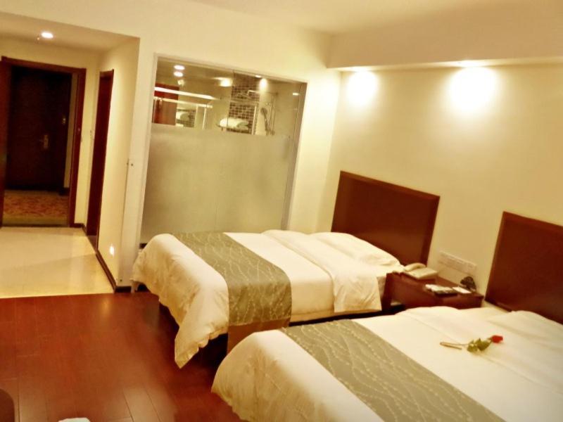 Greentree Inn Jiangxi Jindezhen People Square Jindin Business Hotel Jingdezhen Esterno foto
