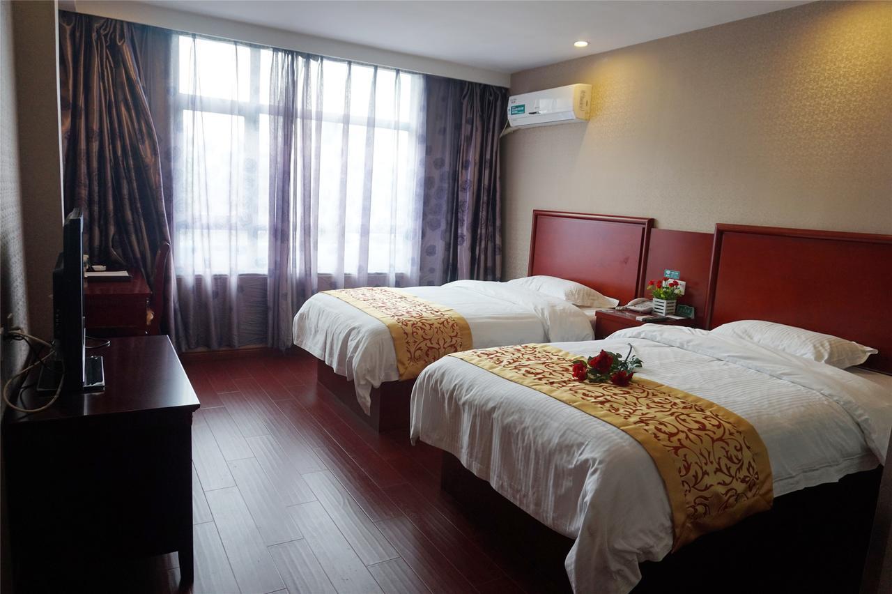 Greentree Inn Jiangxi Jindezhen People Square Jindin Business Hotel Jingdezhen Esterno foto