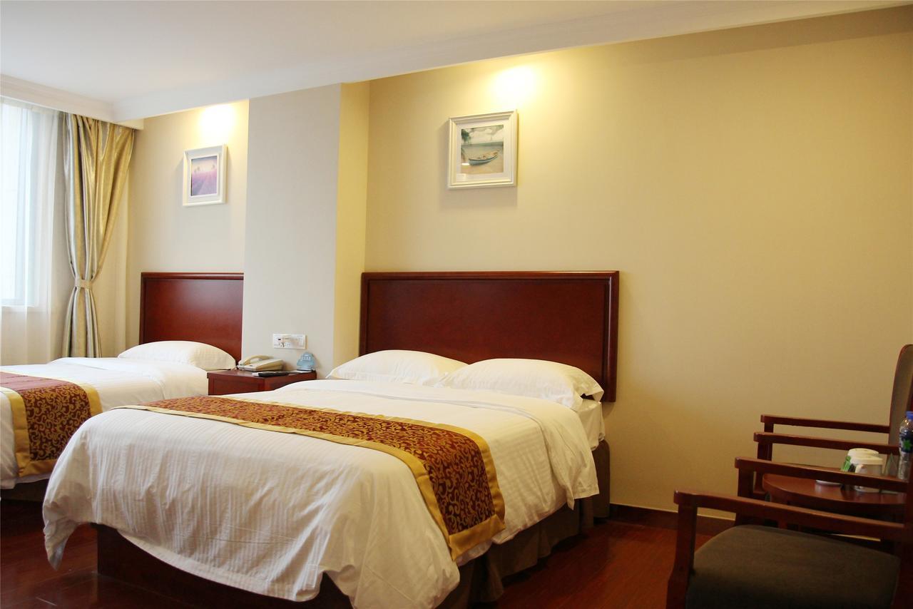 Greentree Inn Jiangxi Jindezhen People Square Jindin Business Hotel Jingdezhen Esterno foto