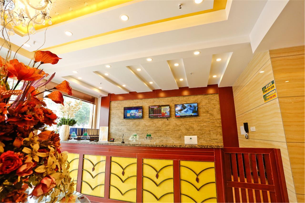 Greentree Inn Jiangxi Jindezhen People Square Jindin Business Hotel Jingdezhen Esterno foto
